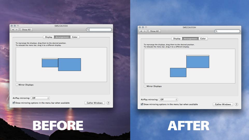 Illustration for article titled A Trick to Make Using an External Monitor with Your MacBook Way Better (Update: Improved Version!)